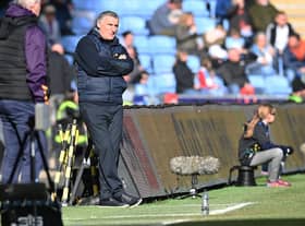 Sunderland head coach Tony Mowbray.