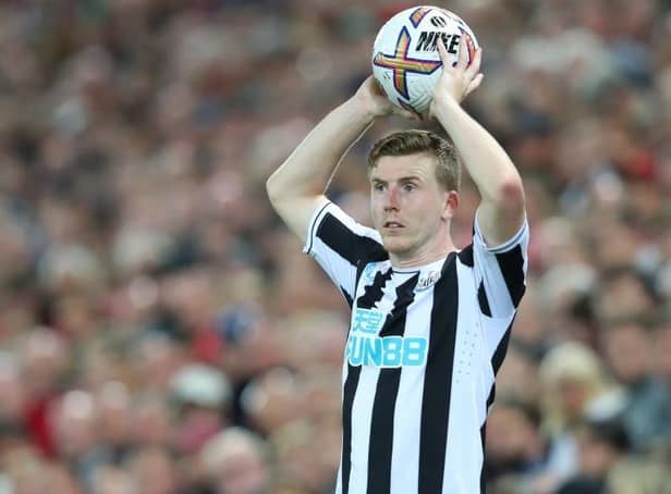 Newcastle United's Matt Targett.