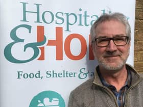 Brian Thomas, the new CEO at Hospitality and Hope