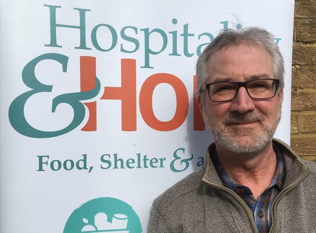 Brian Thomas, the new CEO at Hospitality and Hope
