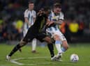 Vurnon Anita featured for Curacao against Argentina during the international break (Photo by JUAN MABROMATA/AFP via Getty Images)