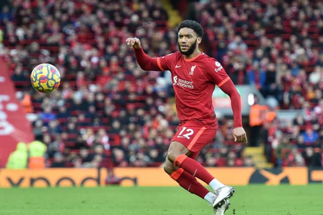 Newcastle United and Aston Villa reportedly lead the race for Liverpool defender Joe Gomez (Photo by Nick Taylor/Liverpool FC/Liverpool FC via Getty Images)