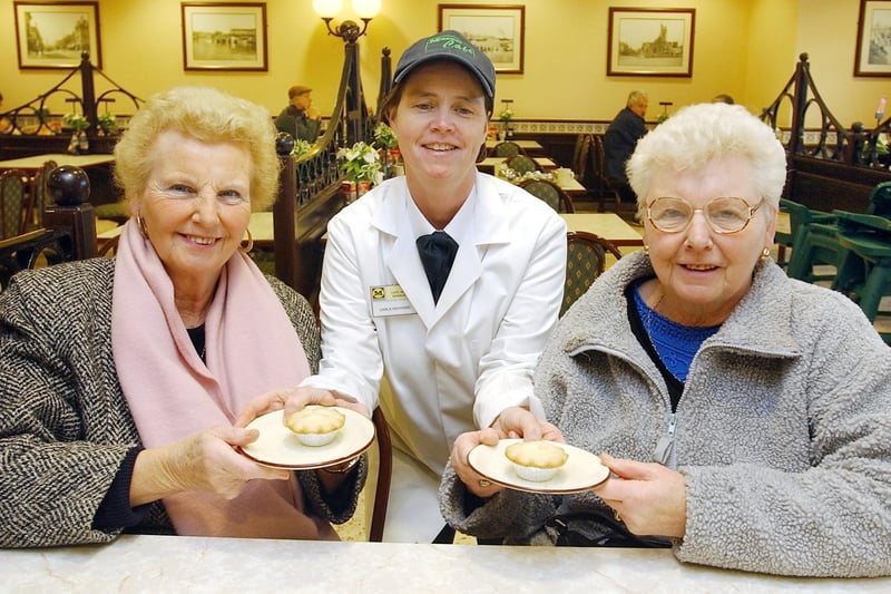 Morrisons in Hartlepool was full of Christmas cheer in 2005 when it gave free mince pies to pensioners.