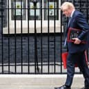 Prime Minister Boris Johnson leaves 10 Downing Street on May 26. Picture: Leon Neal/Getty Images.