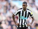 Newcastle United striker Alexander Isak.