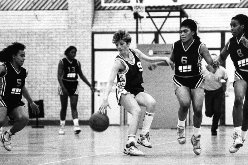 Tyneside Ladies on court in 1991. Does this bring back memories?