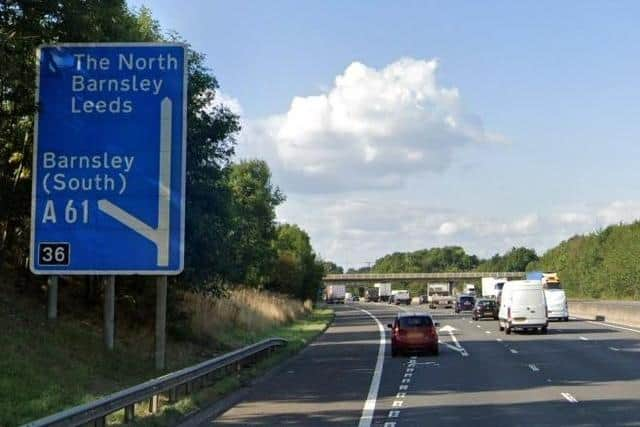 The M1 is closed in both directions north of Sheffield