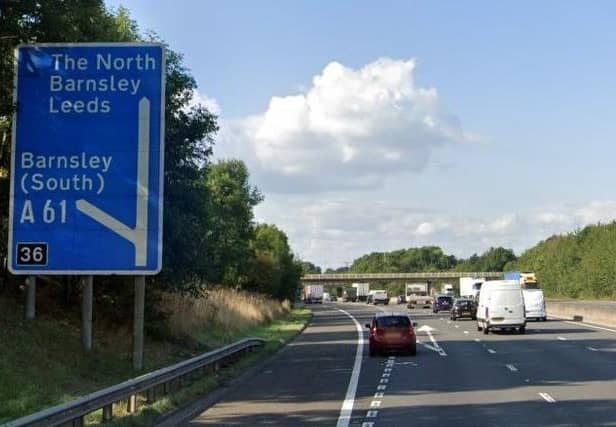 The M1 is closed in both directions north of Sheffield