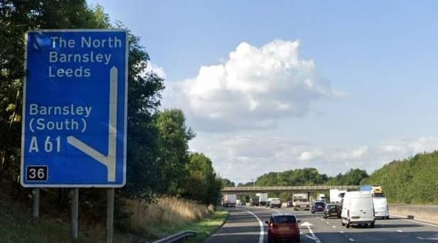 The M1 is closed in both directions north of Sheffield