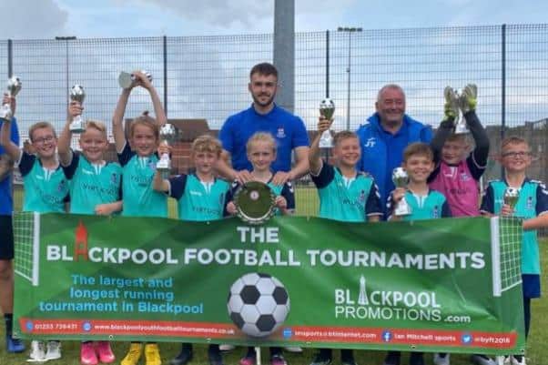 The Dynamos won a tournament in Blackpool in July.