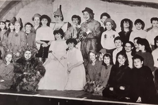 The show went on for Burntisland Youth Theatre as it presented The Wizard of OZ -  despite one of the leading players going down withy laryngitis.