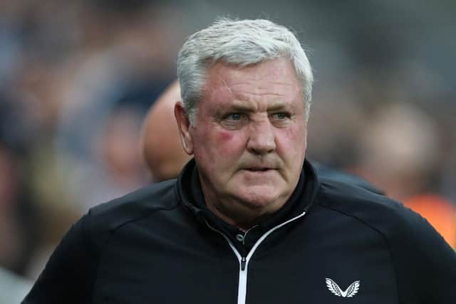 Steve Bruce remains the head coach of Newcastle United. (Photo by Ian MacNicol/Getty Images)