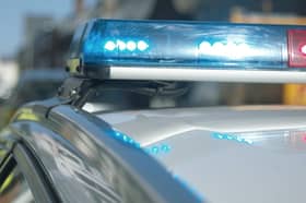 He was stopped by police officers in South Shields.