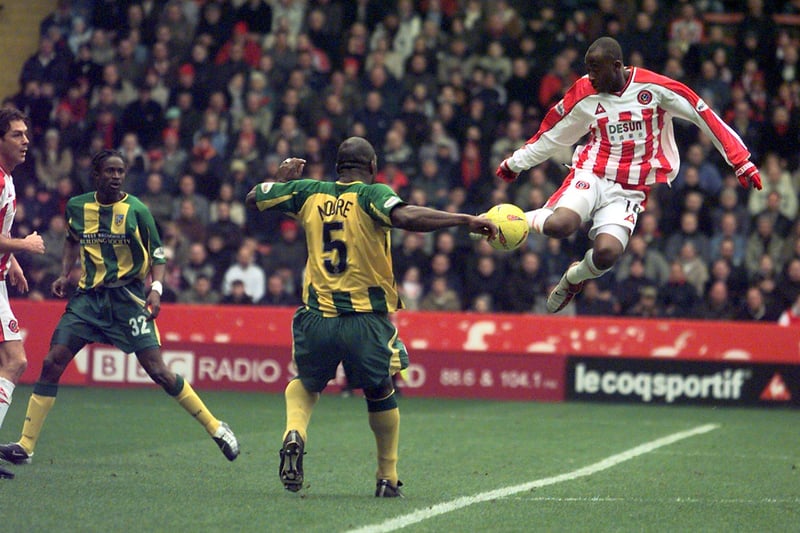 The pacey Ndlovu enjoyed a fruitful time at United, where he was affectionately known as 'Nuddy'. He was part of the Blades squad led by Neil Warnock which progressed to the semi-finals of the FA and League cups in 2002/03 as well as the Championship play-off final later that season. Later moved into management after retiring as a player