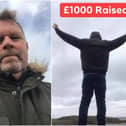 Chloe’s uncle, Glenn Rowe, set himself the task of running and walking 1,000 miles in an effort to raise £1,000 for the Chloe and Liam Together Forever Trust.