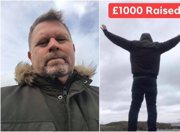 Chloe’s uncle, Glenn Rowe, set himself the task of running and walking 1,000 miles in an effort to raise £1,000 for the Chloe and Liam Together Forever Trust.