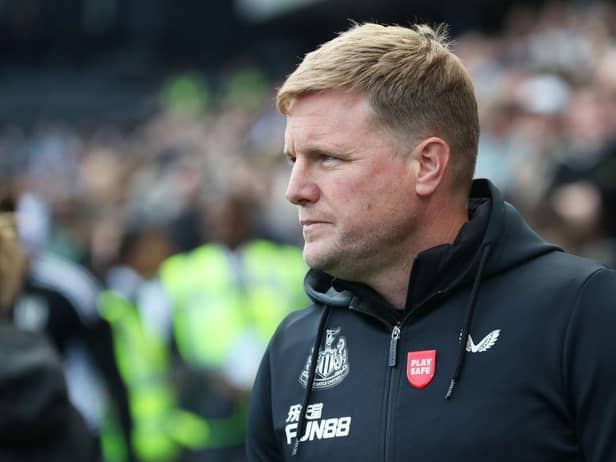 Newcastle United head coach Eddie Howe.