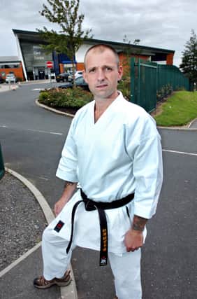 Dokan Karate Club's chief coach Kevan Michinson.