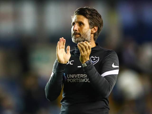 Pompey boss Danny Cowley.