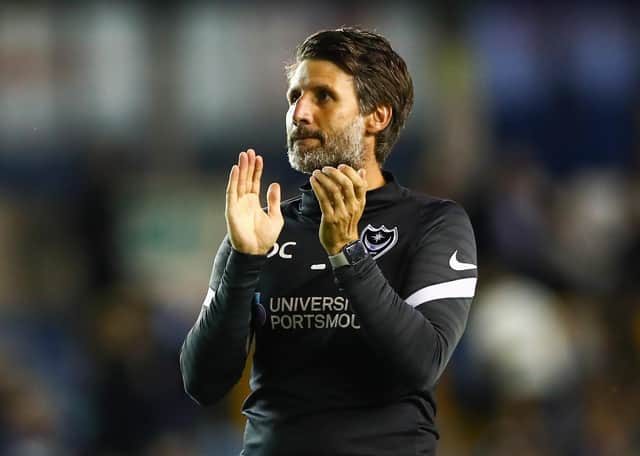 Pompey boss Danny Cowley.