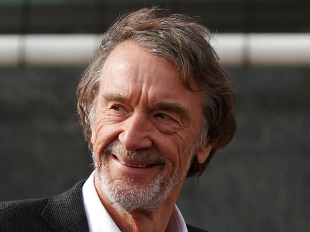 Manchester United co-owner Sir Jim Ratcliffe