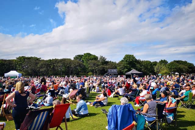 A previous Proms in the Park event in South Tyneside.