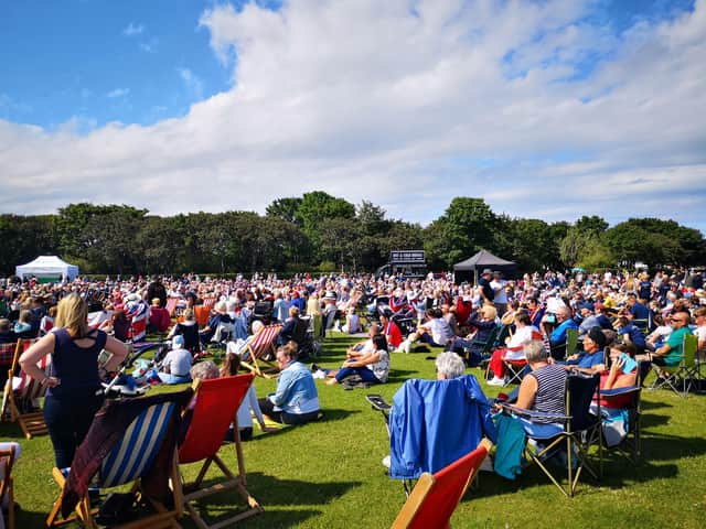 A previous Proms in the Park event in South Tyneside.