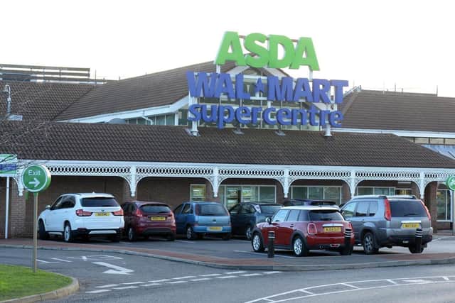 The incident took place near Boldon Colliery's Asda store.