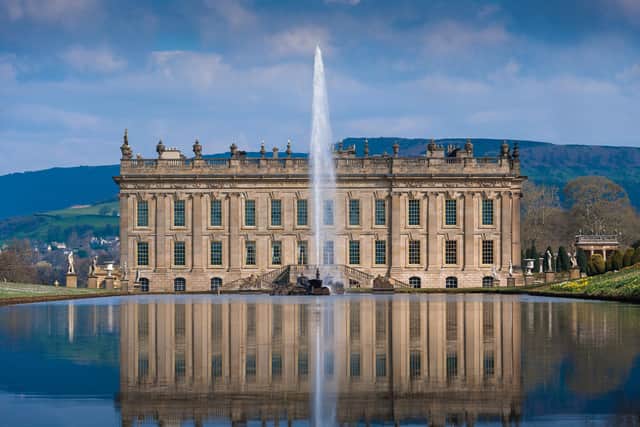 Beautiful Chatsworth House. Image: Chatsworth House Trust