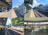 Metro stations across the region were deserted.