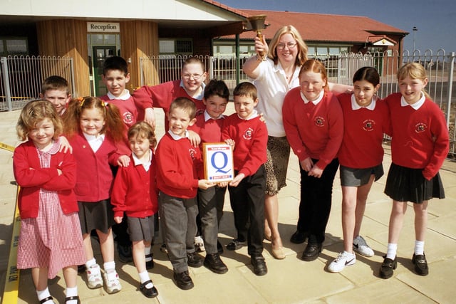 Pupils and staff at Ryhope St Pauls C of E Primary were getting used to their new surroundings as they moved into their new school in this year.