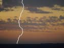 Thunder and lightning: When does the Met Office think storms will hit the North East this week? (Photo by GREG WOOD/AFP via Getty Images)