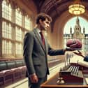 Some of our MPs appear to hand their brains in at reception when they come to power.  (Image created by AI)