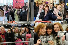 A sea of fans and they're all there in support of Joe - but are you among them?