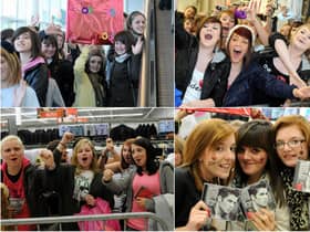 A sea of fans and they're all there in support of Joe - but are you among them?