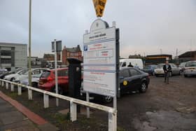South Shields' Mile End Road car park