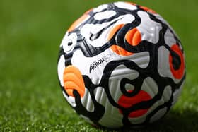 Nike Strike Aerowsculpt Official Premier League match ball. (Photo by Paul Harding/Getty Images)