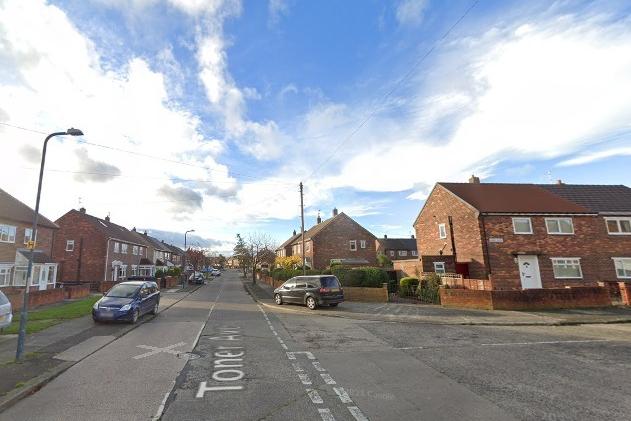 Hebburn South recorded five vehicle crimes in March 2023.