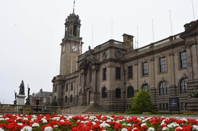 South Shields Town Hall where discussions on a rise in rough sleepers have been taking place.