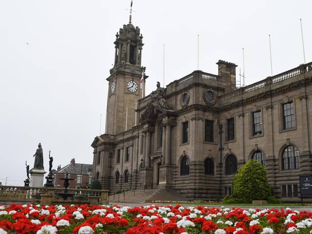 South Shields Town Hall where discussions on a rise in rough sleepers have been taking place.