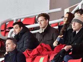 Sunderland chairman Kyril Louis-Dreyfus met fans alongside Kristjaan Speakman, David Jones & Steve Davison