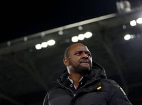 Crystal Palace head coach Patrick Vieira.