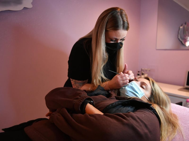 All close-contact services including beauty treatment has been allowed to resume as of toady, Monday, 26 April.