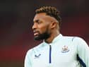 Newcastle United winger Allan Saint-Maximin.