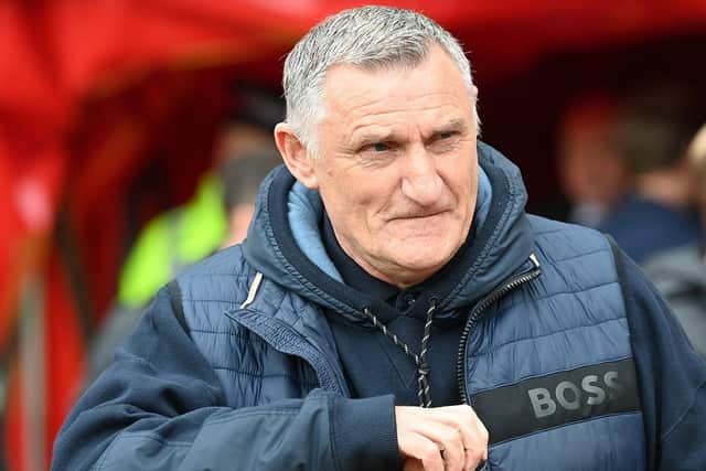 Sunderland boss Tony Mowbray.