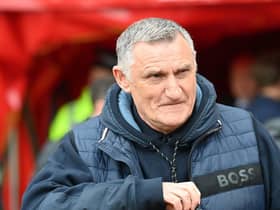 Sunderland boss Tony Mowbray.