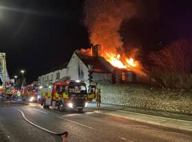 Shots of Whitburn Lodge Fire (01-01-2023) being tackled by Tyne and Wear Fire and Rescue Service.
Photos by Tyne and Wear Fire and Rescue Service (TWFRS):Whitburn Lodge New Year's Day fire