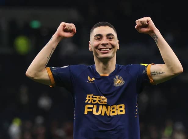 Newcastle United's Miguel Almiron.