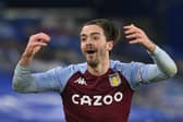 Aston Villa star Jack Grealish is a doubt for Friday night's Premier League fixture at Newcastle United. (Photo by NEIL HALL/POOL/AFP via Getty Images)
