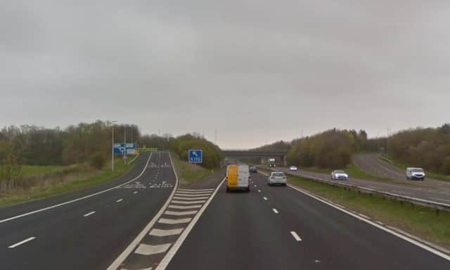 The vehicle was spotted on the A194. Image copyright Google Maps.